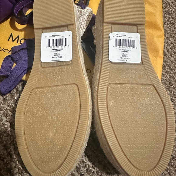 Valentino espadrilles purple size 6 NWT - Picture 5 of 7